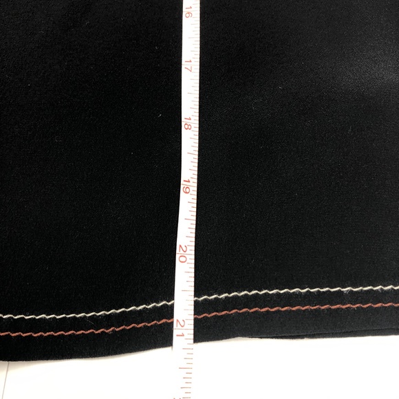 Madewell black silk stitch tie-back top size S - Picture 7 of 13